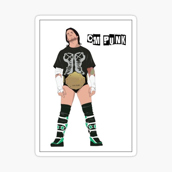 Item preview, CM Punk with name designed and sold by I-Love-Movies.