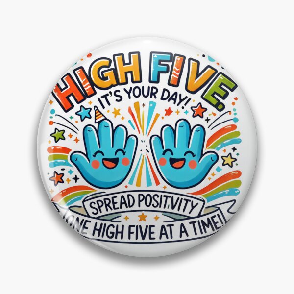Item preview, Up High! National High Five Day designed and sold by Wear Sculpt.