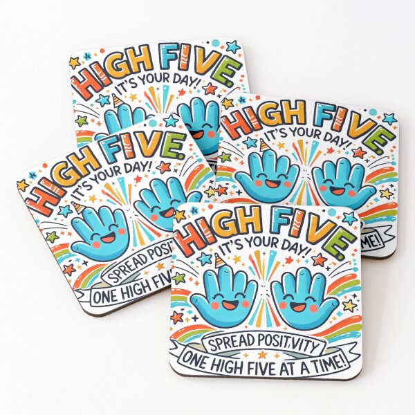 Item preview, Up High! National High Five Day designed and sold by Wear Sculpt.