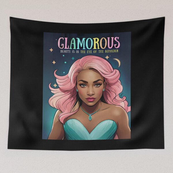 Item preview, Glam Woman Glamorous Inspiration Beauty Of The Beholder designed and sold by Melan Designs.