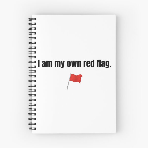 Item preview, I Am My Own Red Flag designed and sold by DesignsByAdele.
