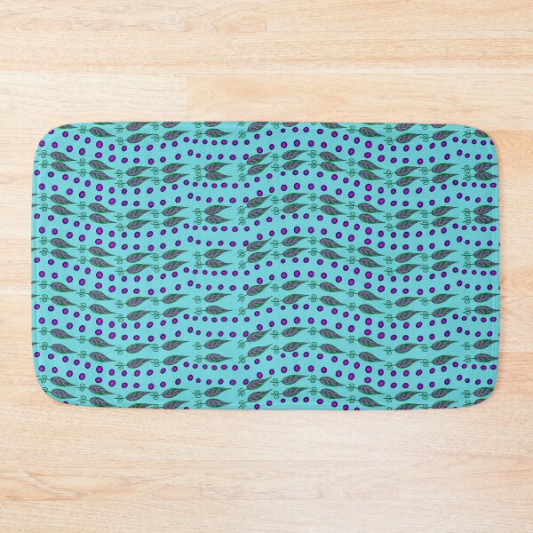 Item preview, Leaf Treads-Powder Blue designed and sold by deblevart.