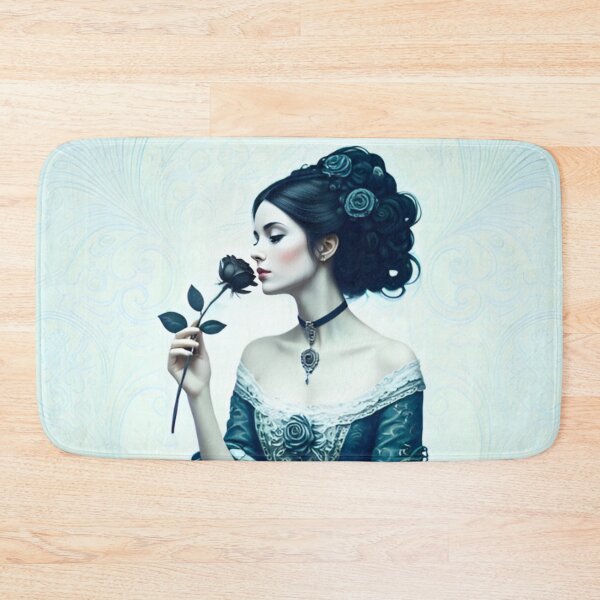 Item preview, The Black Rose, in Blue designed and sold by AJSRPrints.