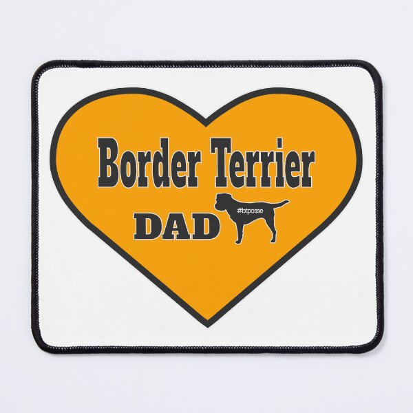 Item preview, Border Terrier Dad with Dog Silhouette - #btposse designed and sold by MoePark.