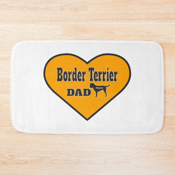 Item preview, Border Terrier Dad with Dog Silhouette - #btposse designed and sold by MoePark.