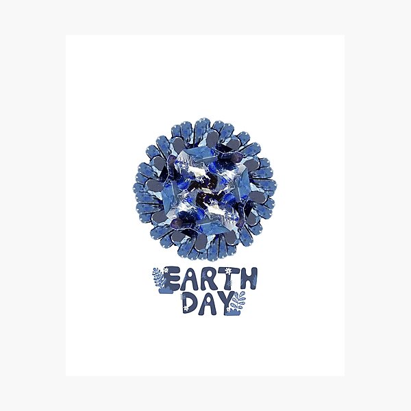 Item preview, Earth Day Design by Azurite designed and sold by ArtDesignTp.