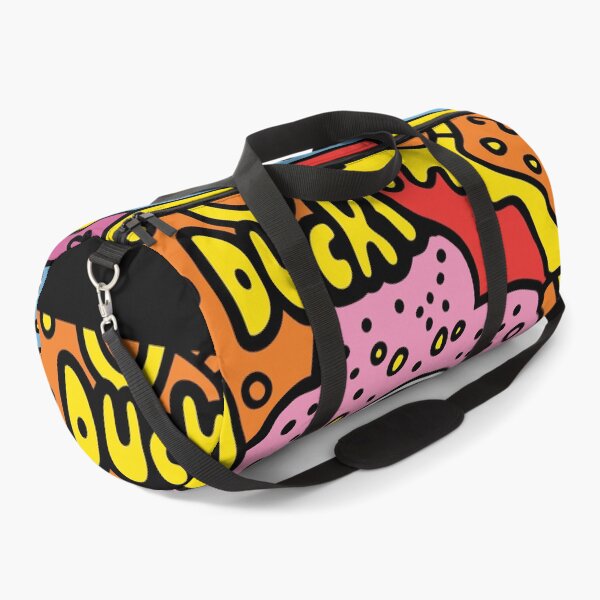 Item preview, Pop Art Rubber Duck – Retro Color Splash designed and sold by Timegraf.