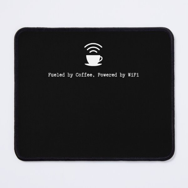 Item preview, Funny Coffee: Fueled by Coffee, Powered by WiFi designed and sold by Run to Creations.