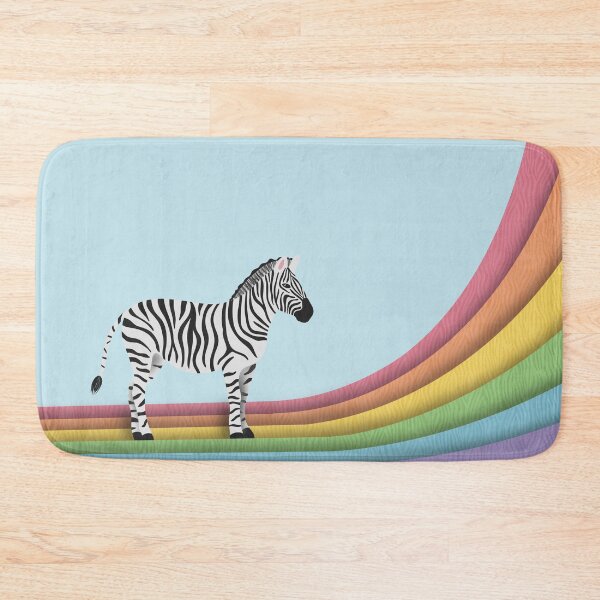 Item preview, Rainbow Zebra designed and sold by spoonlessmarket.