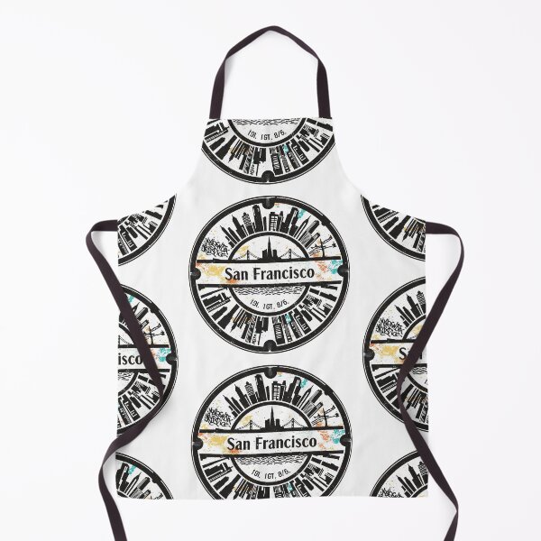 Item preview, San Francisco: Round Manhole Cover designed and sold by GraffitiLab.