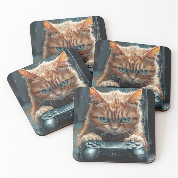 Item preview, Adorable Orange Cat Gamer: Go Ahead, Underestimate Me designed and sold by bAIryBarn.