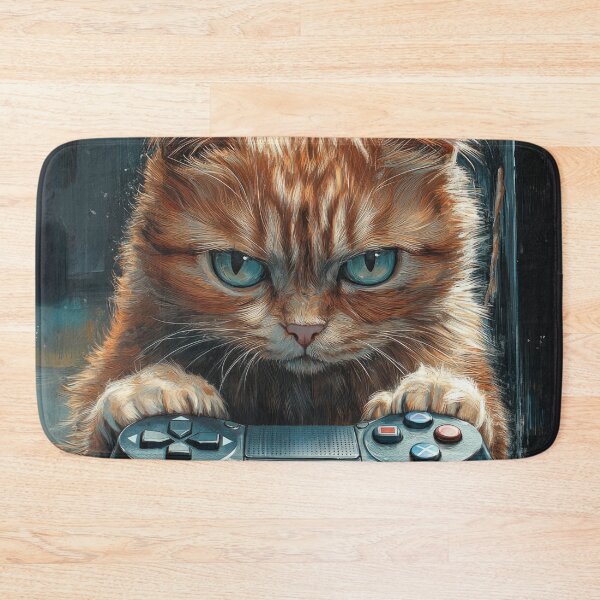 Item preview, Adorable Orange Cat Gamer: Go Ahead, Underestimate Me designed and sold by bAIryBarn.