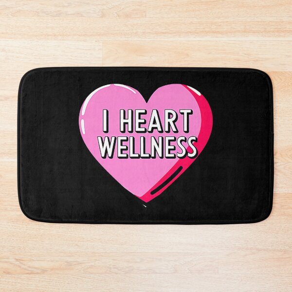 Item preview, Pink I Heart Wellness  designed and sold by SteezeeStore.