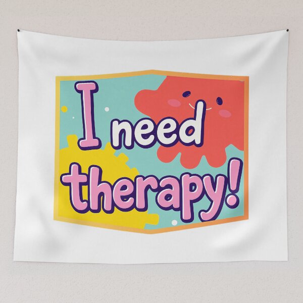 Item preview, I Need Therapy! designed and sold by ChibiLOL.