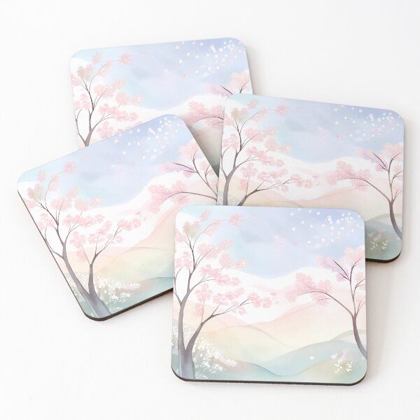 Item preview, Blooming sakura landscape designed and sold by NatalieOlan.