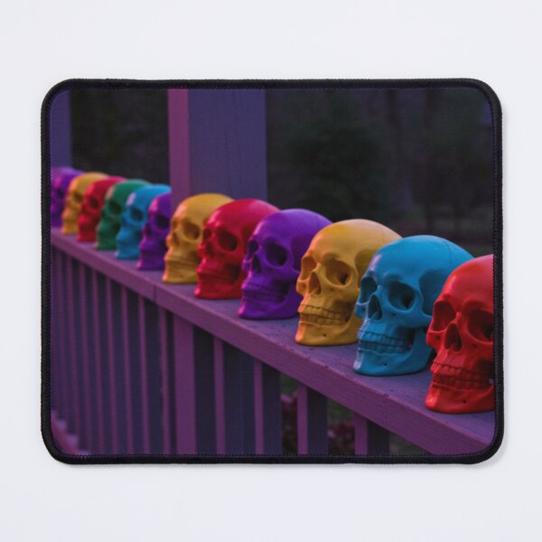 Item preview, Line of Colorful Skulls designed and sold by Ghostface2025.