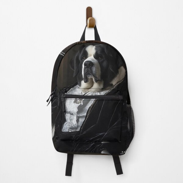 Item preview, Majestic Saint Bernard: Elegance in Black Velvet designed and sold by Reina75.