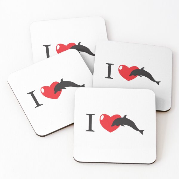 Item preview, I heart love dolphins designed and sold by jazzydevil.