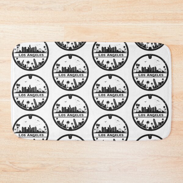 Item preview, Los Angeles: Round Manhole Cover designed and sold by GraffitiLab.
