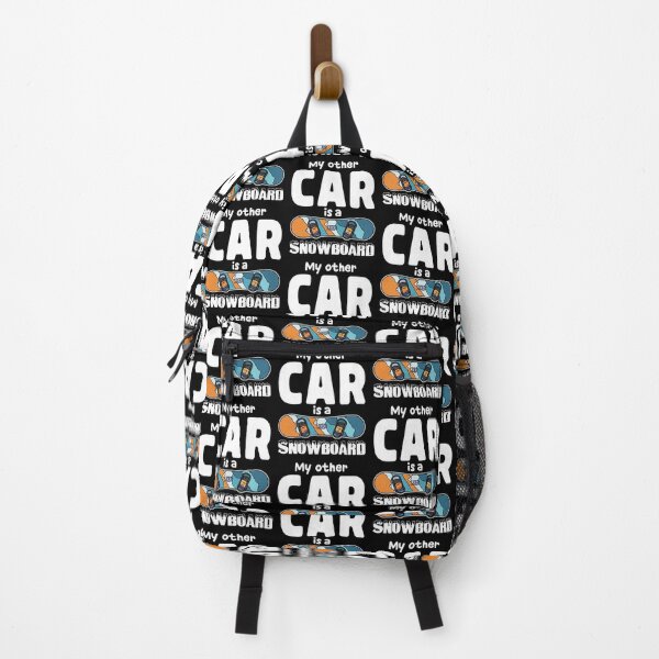 Item preview, MY OTHER CAR IS A SNOWBOARD - SNOWBOARDING GIFT designed and sold by KEF Custom.