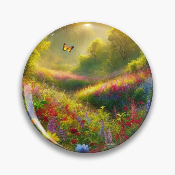 Item preview, Magic of Wildflowers – A Paradise in the Morning Light designed and sold by M-Masterpieces.