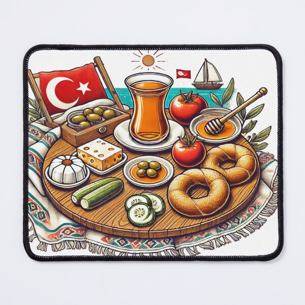 Item preview, Turkish Breakfast Bliss – Summer by the Beach designed and sold by Globalcitytees.
