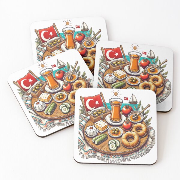 Item preview, Turkish Breakfast Bliss – Summer by the Beach designed and sold by Globalcitytees.