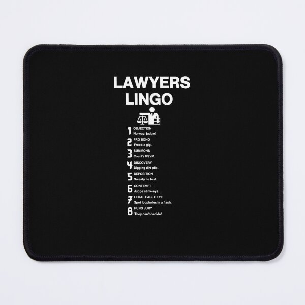 Item preview, LAWYERS LINGO designed and sold by SSBPLLC.