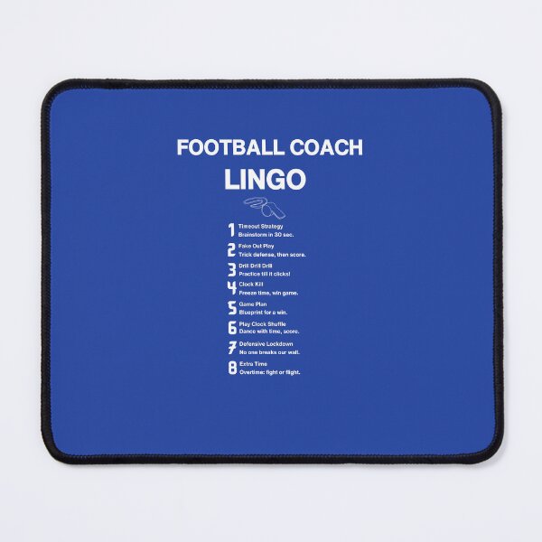 Item preview, FOOTBALL COACH LINGO designed and sold by SSBPLLC.