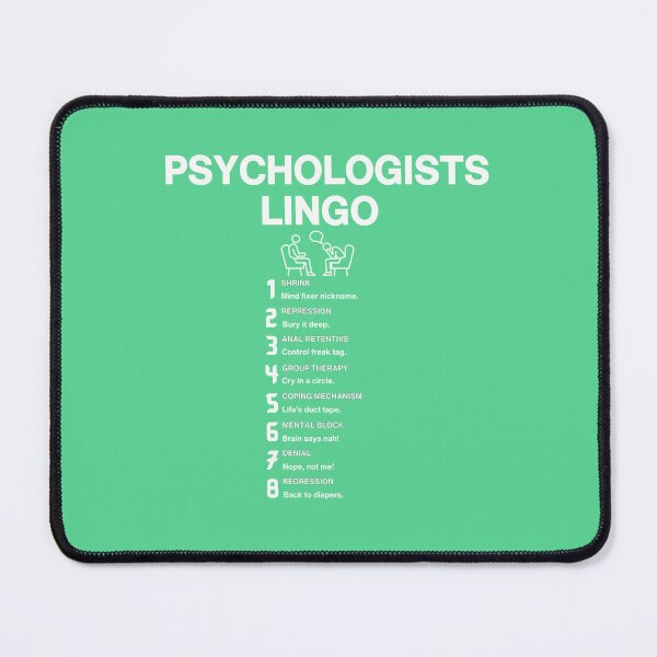Item preview, PSYCOLOGIST LINGO designed and sold by SSBPLLC.