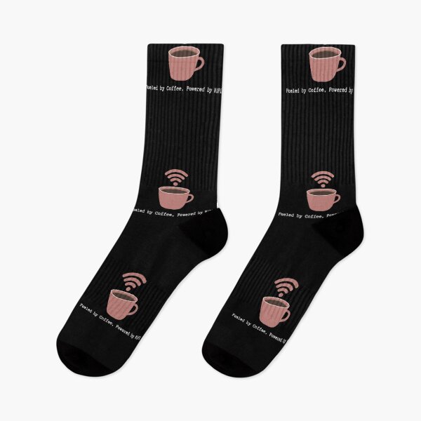 Item preview, Funny Coffee: Fueled by Coffee, Powered by WiFi designed and sold by Run to Creations.