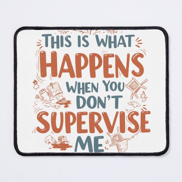 Item preview, Funny Unsupervised Chaos Humor  designed and sold by MaqueCreation.