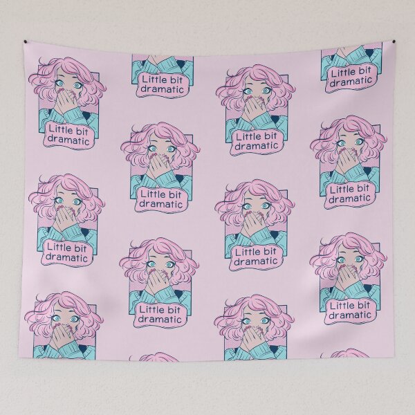 Item preview, Pop Art Woman – Little Bit Dramatic and Proud designed and sold by Jess.a.creates.