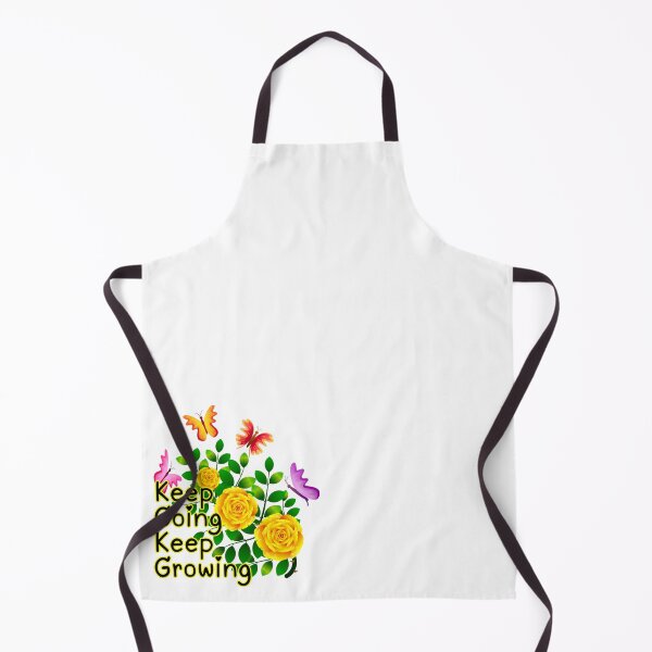 Item preview, Keep Going Keep Growing Flower Butterfly Square Quote designed and sold by bitebackcobbc.