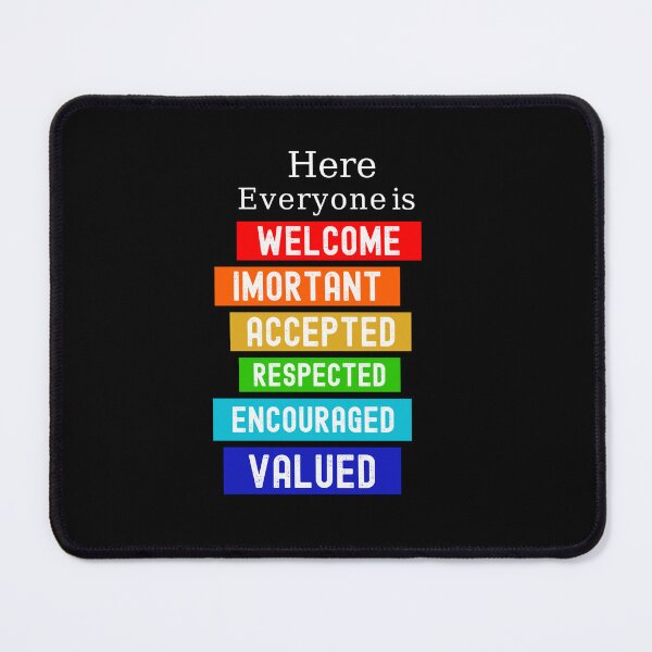 Item preview, Here Everyone Is Welcome Important Idaho Teacher Funny designed and sold by Run to Creations.