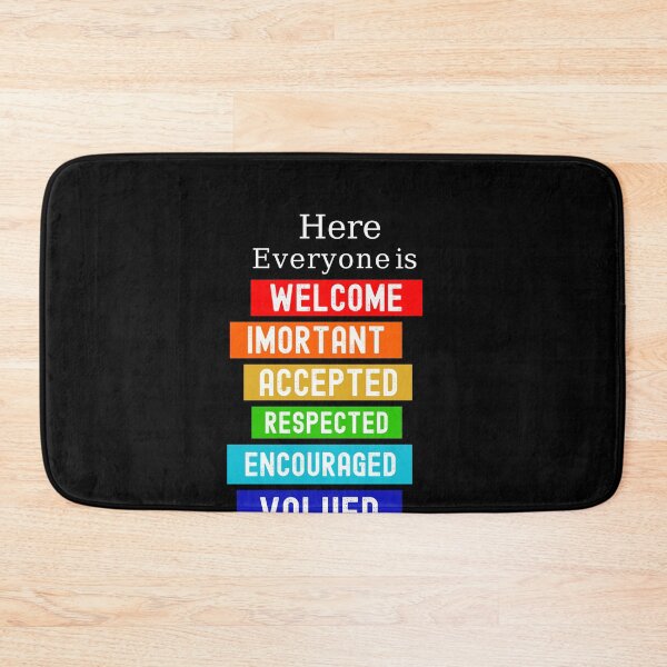 Item preview, Here Everyone Is Welcome Important Idaho Teacher Funny designed and sold by Run to Creations.