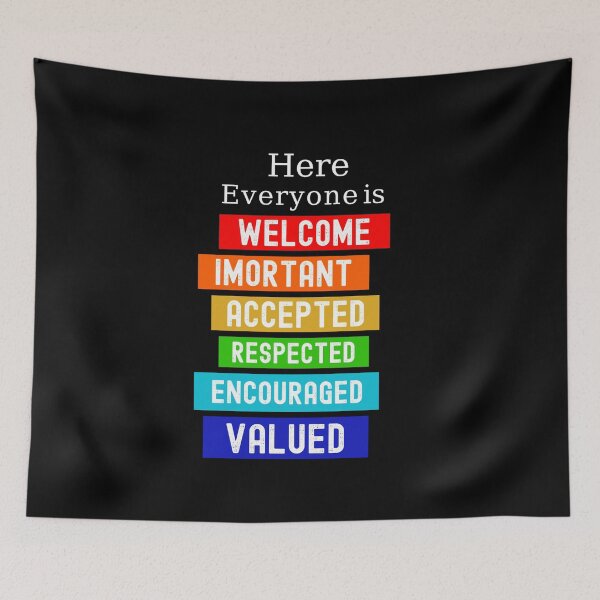 Item preview, Here Everyone Is Welcome Important Idaho Teacher Funny designed and sold by Run to Creations.