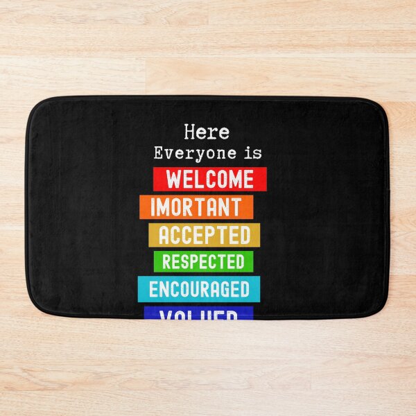 Item preview, Here Everyone Is Welcome Important Idaho Teacher Funny designed and sold by Run to Creations.