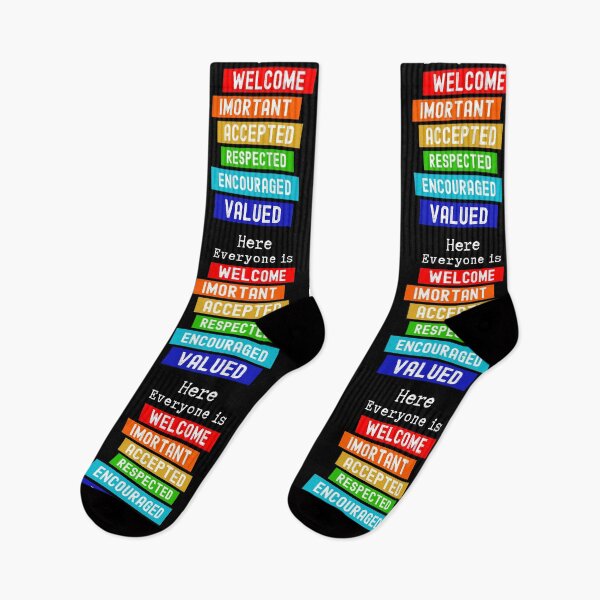 Item preview, Here Everyone Is Welcome Important Idaho Teacher Funny designed and sold by Run to Creations.