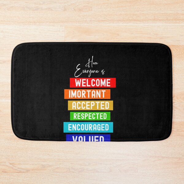 Item preview, Here Everyone Is Welcome Important Idaho Teacher Funny designed and sold by Run to Creations.