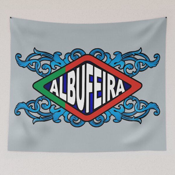 Item preview, Albufeira Portugal emblem retro sign designed and sold by studioss76.