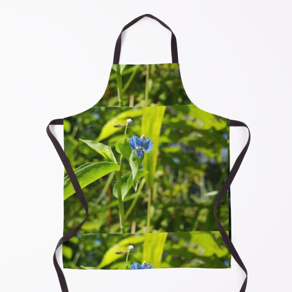 Item preview, Evergreen shrub with blue flowers  || Floral photography. designed and sold by Yusuf-Design.