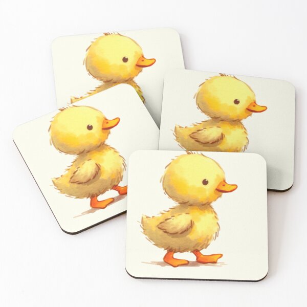 Item preview, Adorable Baby yellow duckling walking designed and sold by DaintyDooodles.