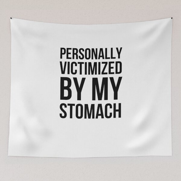 Item preview, Personally Victimized by my Stomach celiac awareness humor designed and sold by snowry.