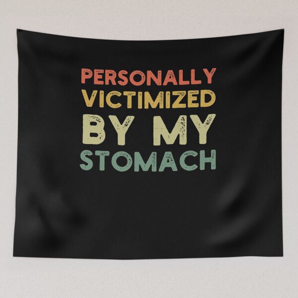 Item preview, Retro Personally Victimized by my Stomach celiac awareness designed and sold by snowry.
