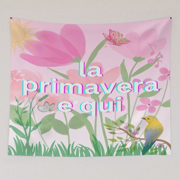 Item preview, La Primavera E' Qui! (Spring Is Here!) designed and sold by BrightrDayMusicArt.