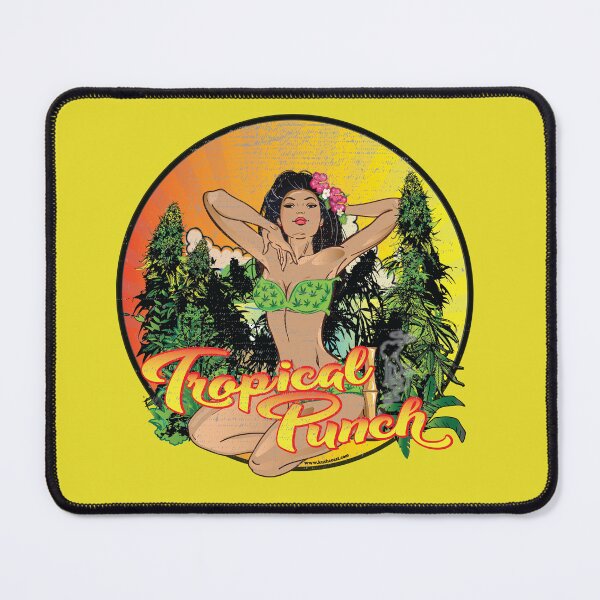 Item preview, Tropical Punch Cannabis Strain Art designed and sold by kushcoast.