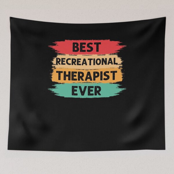Item preview, Retro Best Recreational Therapist Ever RT appreciation designed and sold by snowry.