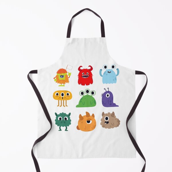 Item preview, Cute Monsters - 9 Adorable and Spooky Characters designed and sold by EmersionPrints.