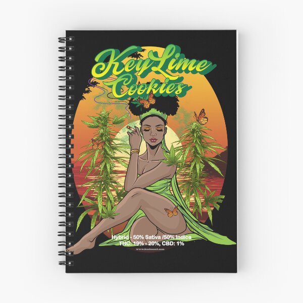 Item preview, Key Lime Cookies Cannabis Strain Art designed and sold by kushcoast.